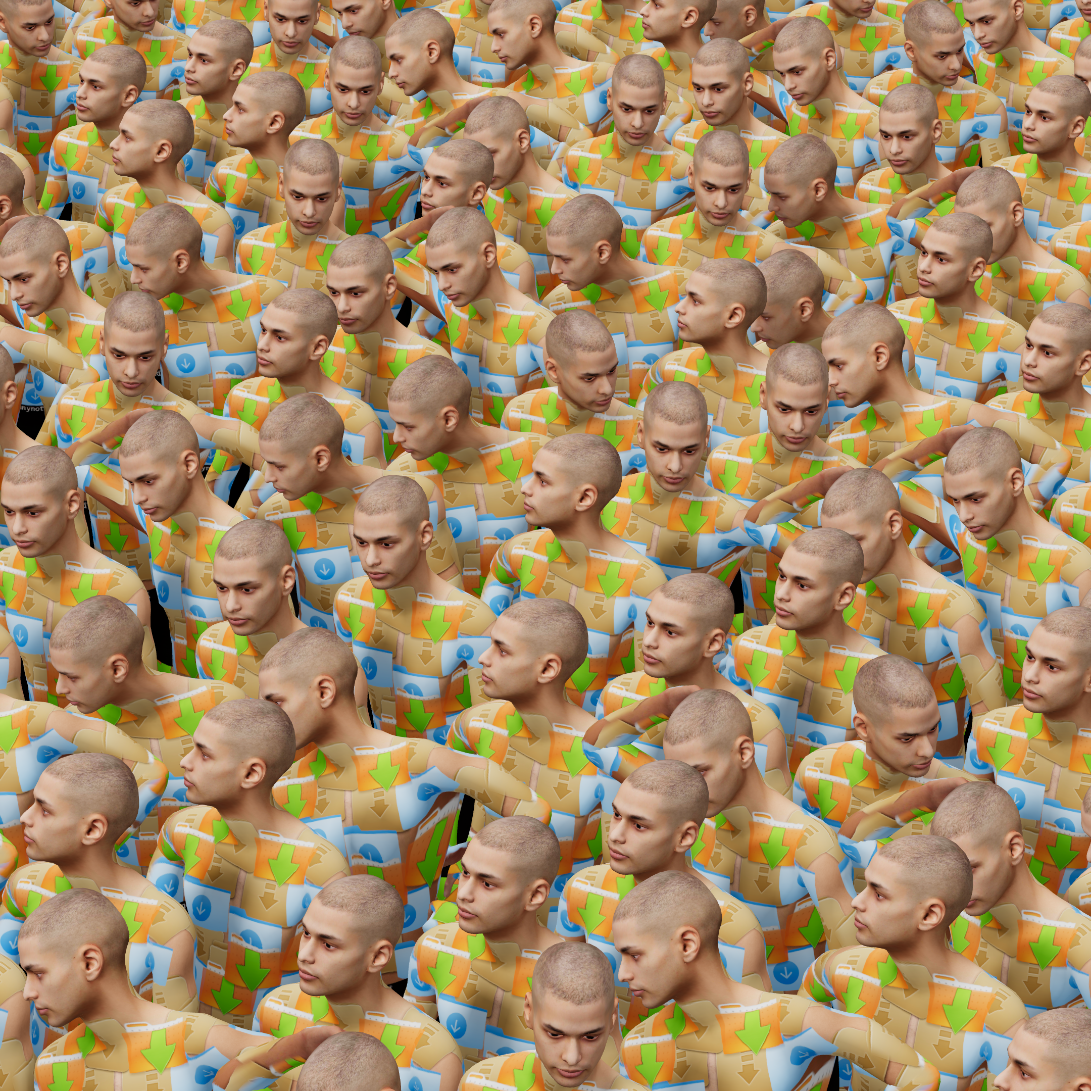 Mannys Crowd #1247